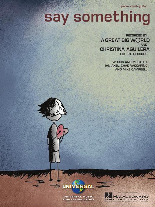 Cover image for Say Something Sheet Music